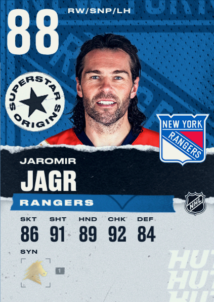 Jaromir Jagr Hockey Stats and Profile at